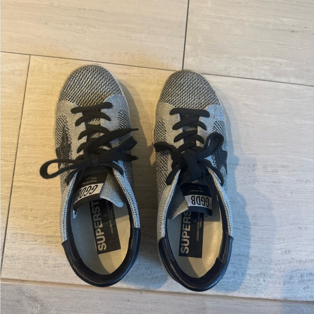 Golden Goose. Black and silver